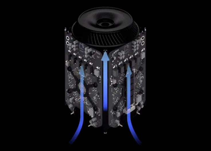 3D Render of Computer Component Cooling
