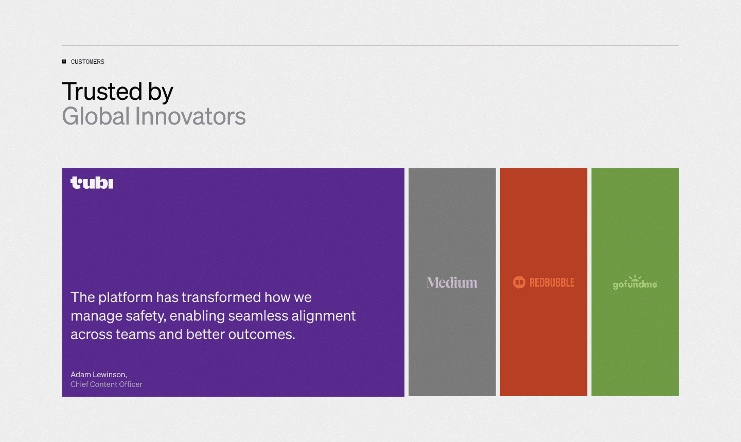 Trusted by Global Innovators