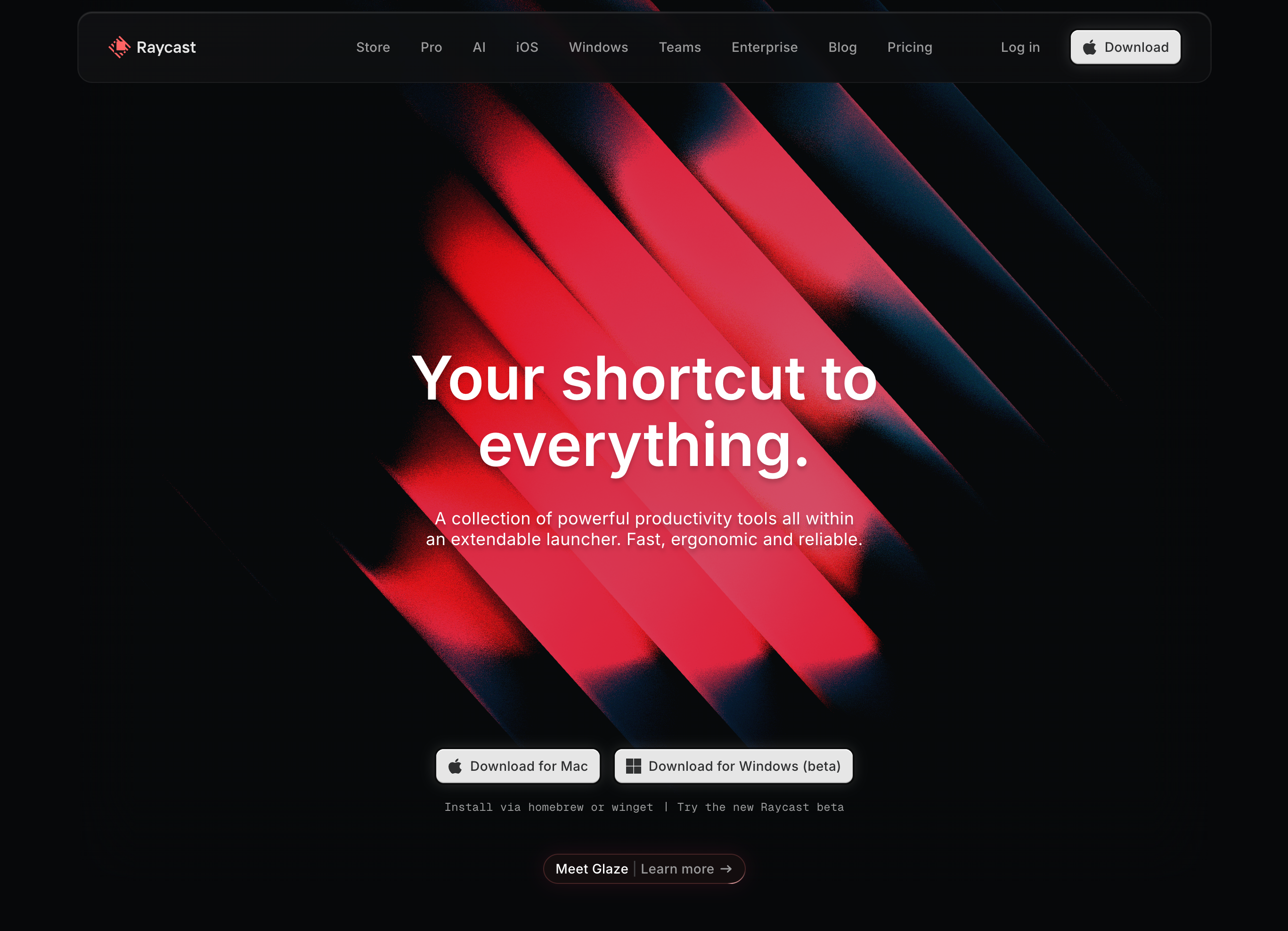 Raycast Productivity Launcher