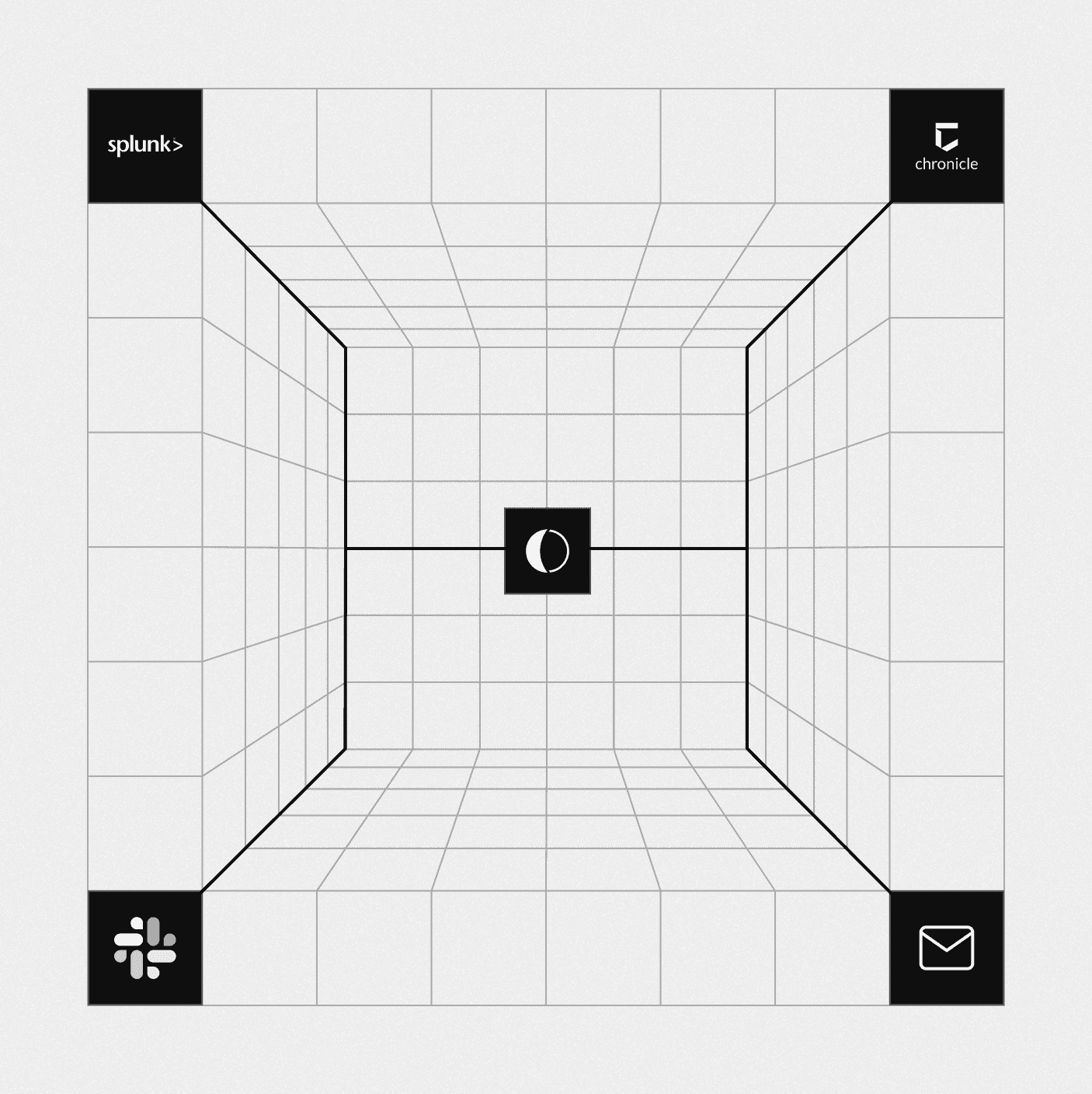 Abstract Geometric Perspective Grid