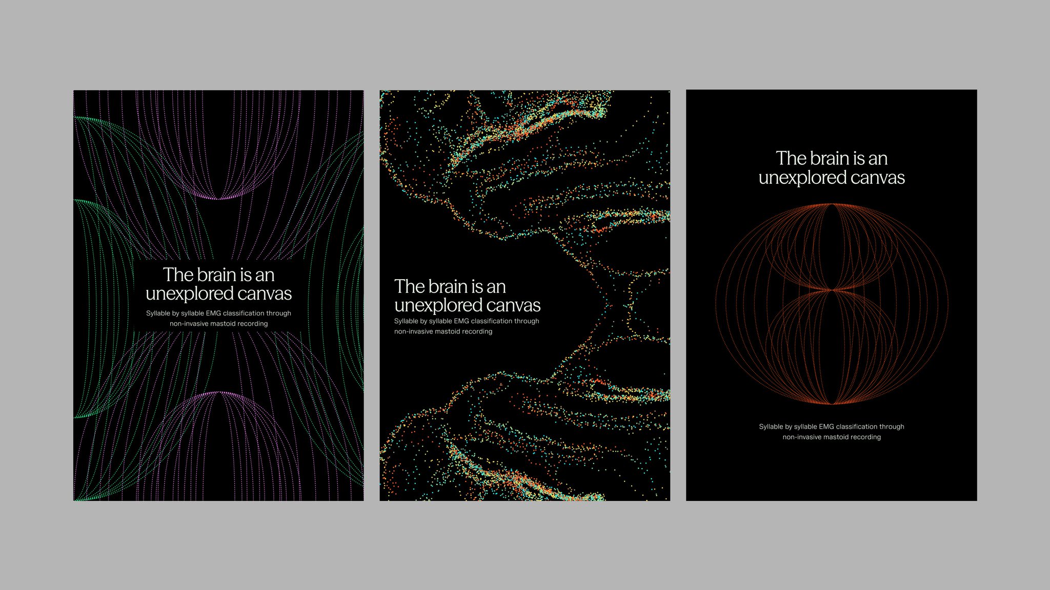 Startup Poster Series — Legal & Research Branding